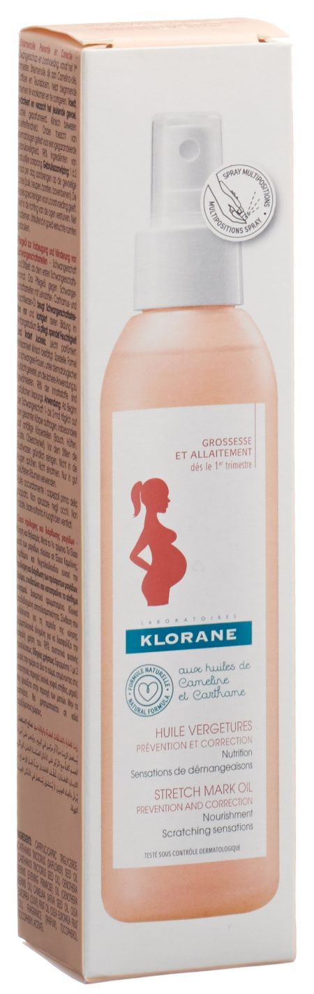 KLORANE PflegeÃ¶l Schwangerschaftsstreif 100 ml