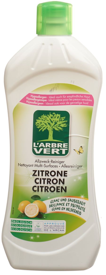 L'ARBRE VERT Ã–ko Allzweckreiniger Zitrone 1 lt