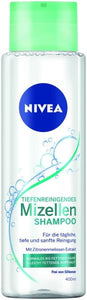 NIVEA Hair Care Tiefenrein Mizellen Shampoo 400 ml