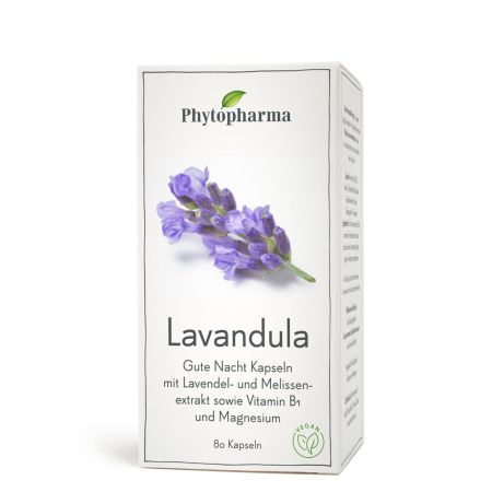 PHYTOPHARMA Lavandula Kaps Ds 80 Stk