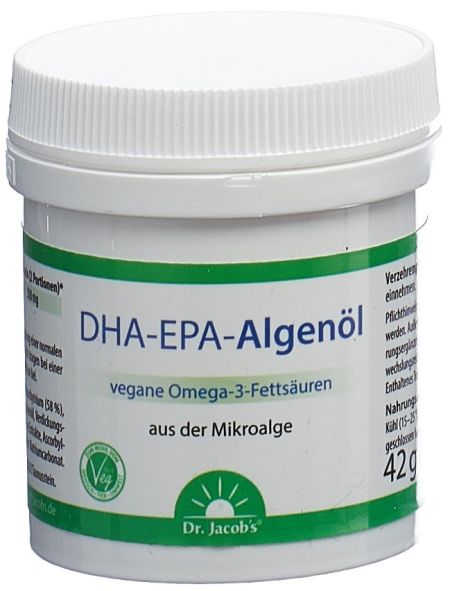 DR. JACOB'S DHA-EPA-Algenöl Kaps Ds 60 Stk