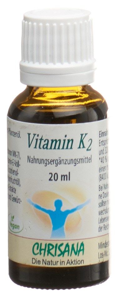 CHRISANA Vitamin K2 Tropfen Tropffl 20 ml