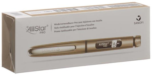 ALLSTAR Pro Lantus/Apidra/Insuman Insulinpen silb