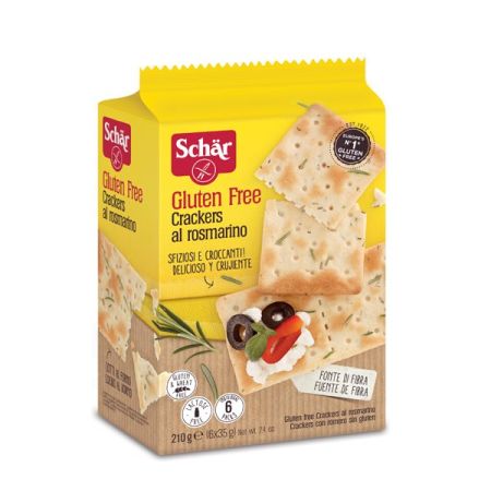 SCHÄR Crackers al rosmarino glutenfrei 210 g