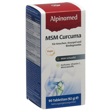 ALPINAMED MSM Curcuma Tabletten 90 Stück