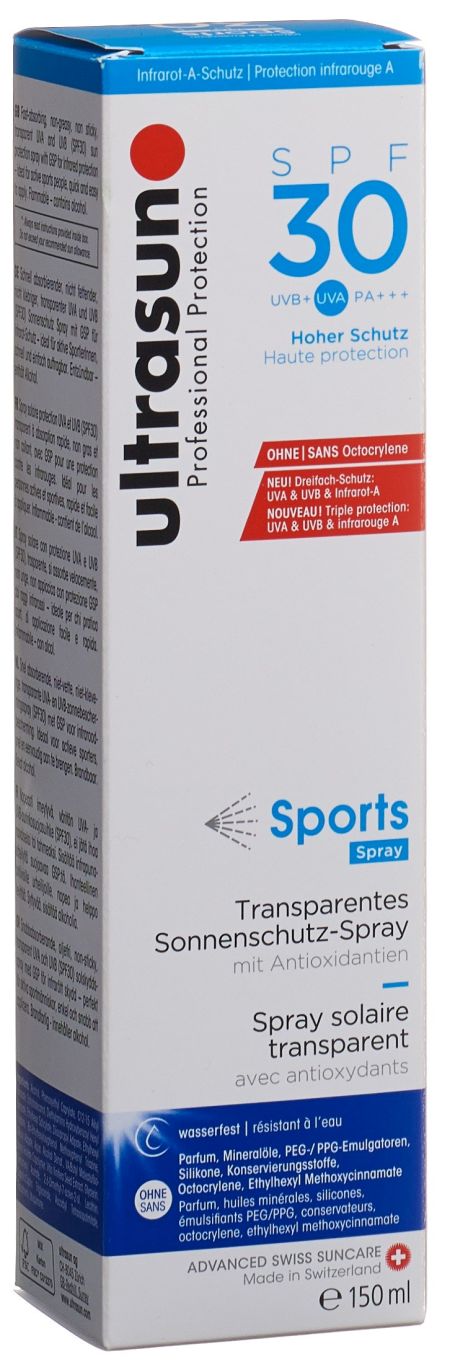 ULTRASUN Sports Spray SPF 30 150 ml