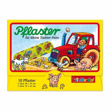 LUTZ MAUDER Kinderpflaster Traktorfans 10 Stk