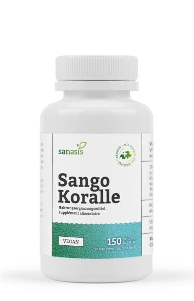 SANASIS Sango Korallen Kaps Ds 150 Stk
