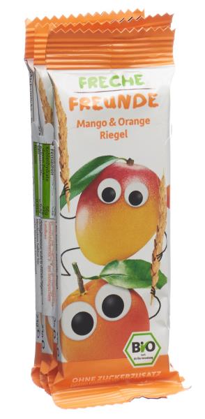 FRECHE FREUNDE Getreiderieg Mango Orange 4 x 23 g