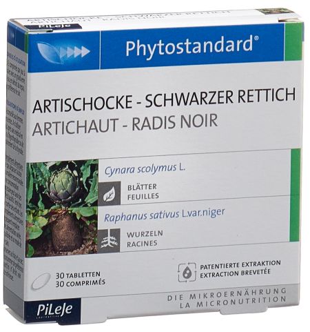 PHYTOSTANDARD Artischocke-Schw Rettic Tabl 30 Stk