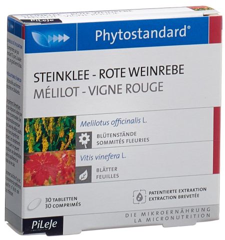 PHYTOSTANDARD Steinklee-Rote Weinrebe Tabl 30 Stk
