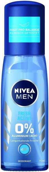 NIVEA Male Deo Fresh Active Vapo 75 ml