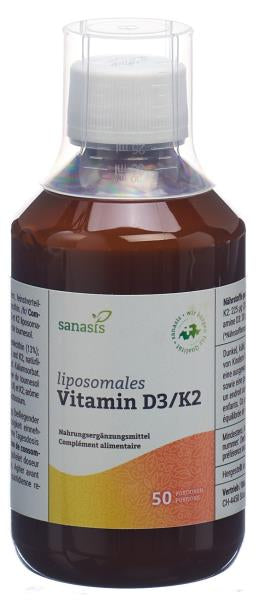 SANASIS Vitamin D3/K2 liposomal Fl 250 ml