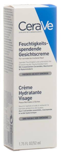 CERAVE Feuchtigkeitsspend Gesichtscr Disp 52 ml