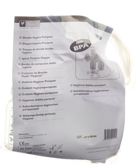 AMEDA Hygiene Doppel Pumpset nicht steril