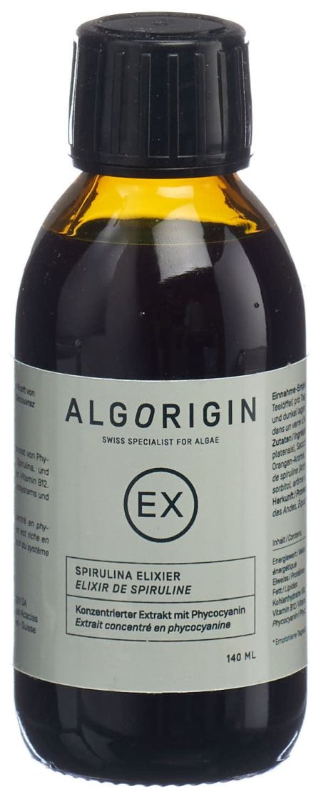 ALGORIGIN Spirulina Elixier Phycocyanine Fl 140 ml