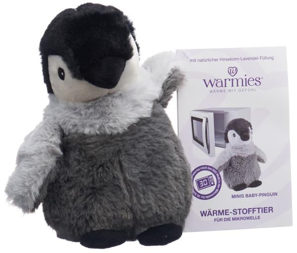 WARMIES Minis WÃ¤rme-Stofftier Baby-Pinguin