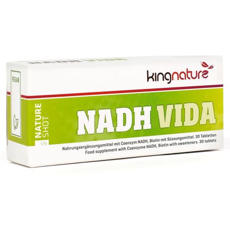 KINGNATURE NADH Vida Tabl 20 mg 30 Stk