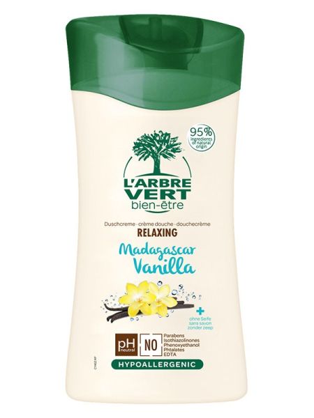 L'ARBRE VERT Ã–ko Duschcreme Vanille d/f 250 ml