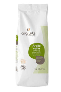 ARGILETZ Heilerde grÃ¼n grob zerkleinert 1 kg
