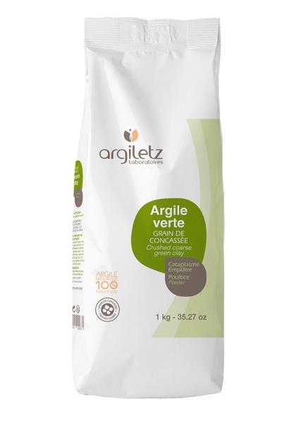 ARGILETZ Heilerde grÃ¼n grob zerkleinert 1 kg