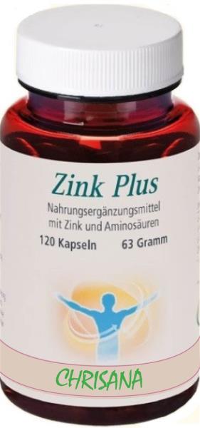 CHRISANA Zink Plus Kaps Ds 120 Stk