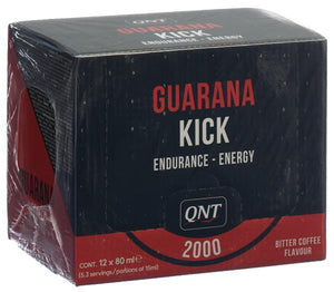 QNT Guarana Kick 2000 Shot Guarana+Caff 12 x 80 ml