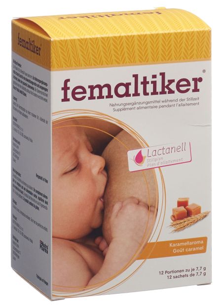 FEMALTIKER NahrungsergÃ¤nzung Stillzeit 12 x 6.5 g