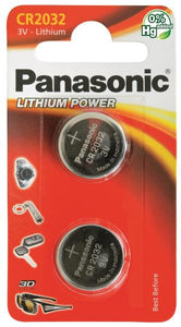 PANASONIC Batterien Knopfzelle CR2032 2 Stk