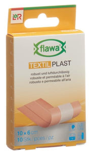 FLAWA Textil Plast Schnellverband 6x10cm 10 Stk