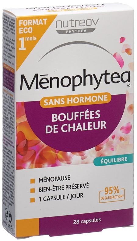 MENOPHYTEA Hitzewallungen Kaps ohne Hormone 28 Stk