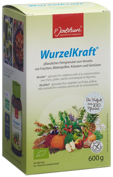 JENTSCHURA WurzelKraft Feingranulat Bio 600 g