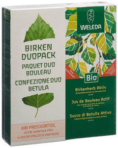 WELEDA Birkenherb Aktiv Saft Duo 2 x 250 ml