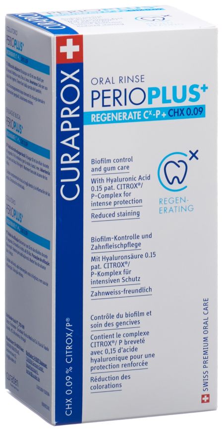 CURAPROX Perio Plus Regenerate CHX 0.09 % 200 ml