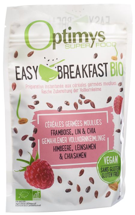 OPTIMYS Easy Breakfast Himbe Leinsa Chia Bio 350 g