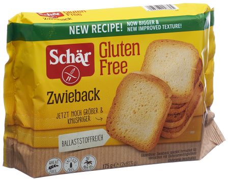 SCHÃ„R Zwieback glutenfrei 175 g
