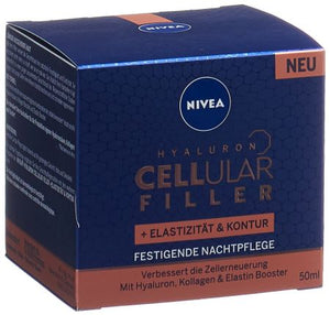 NIVEA Hyaluron Cell Fill+Ela Nachtpflege 50 ml