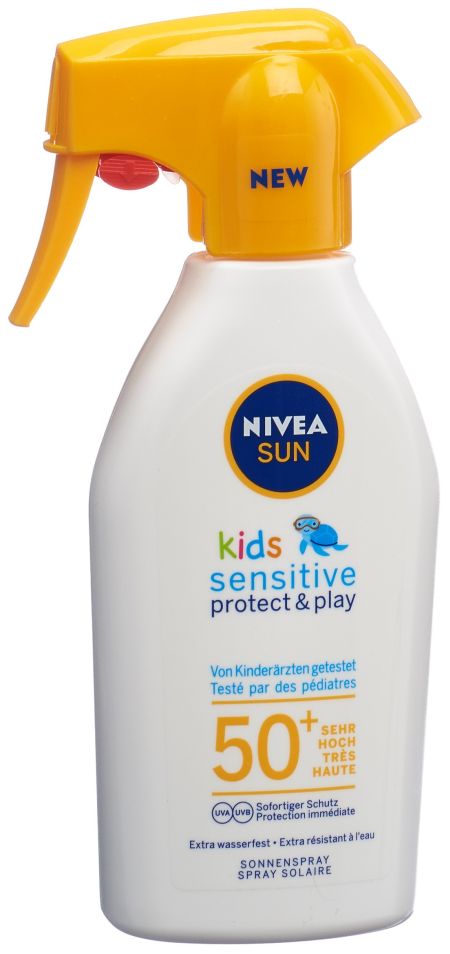 NIVEA Sun Kids P&P Sens Sonnenspray LSF50+ 300 ml