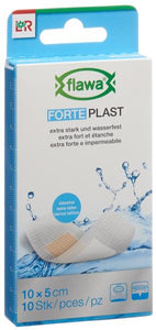 FLAWA Forte Plast Pflasterstrips 5x10cm 10 Stk