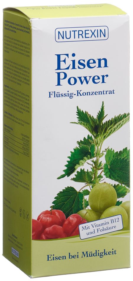 NUTREXIN Eisen Power flÃ¼ssig Konz 500 ml