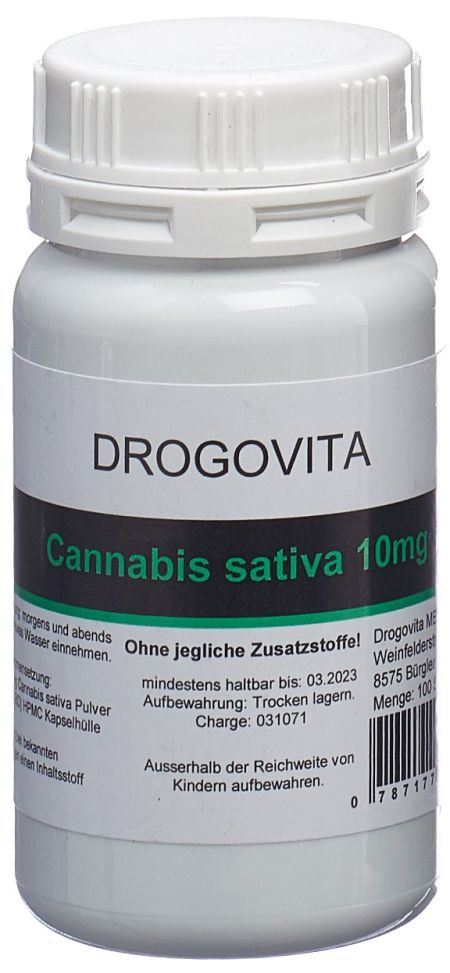DROGOVITA Cannabis sativa 10 Kaps Ds 100 Stk