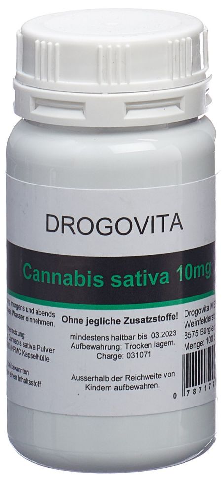 DROGOVITA Cannabis sativa 10 Kaps Ds 100 Stk