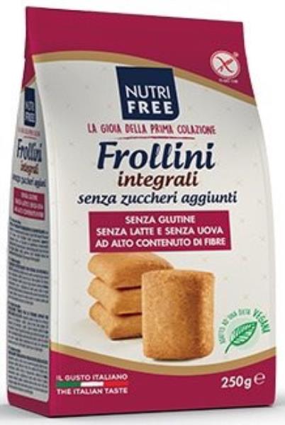 NUTRIFREE Vollkorn Biscuits o Zucker glutenf 250 g