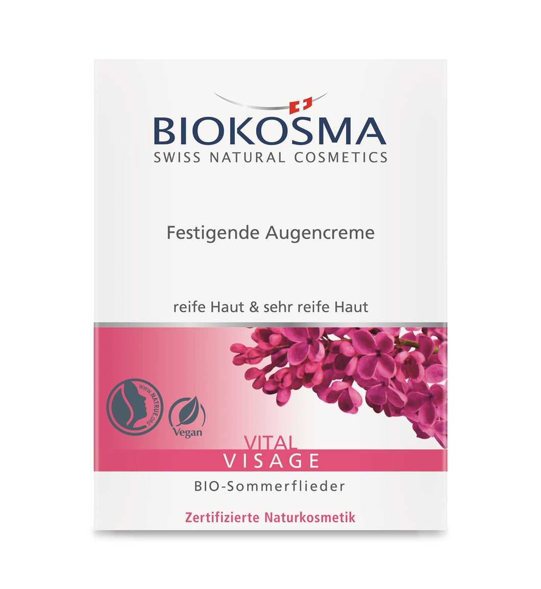 DrogerieMarkt24 - DrogerieMarkt24 BIOKOSMA Vital Visage Festigende Augencreme 15 ml - Burgerstein