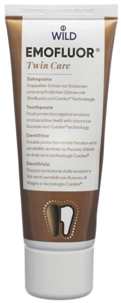 EMOFLUOR Twin Care Zahnpaste Tb 75 ml