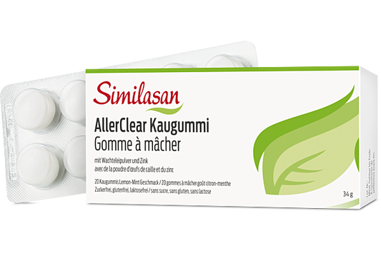 SIMILASAN AllerClear Kaugummi Kaugummi Blist 20 Stk