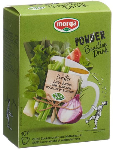 MORGA PowerPowder BouillonDri KrÃ¤u Bio 10 Btl 4 g