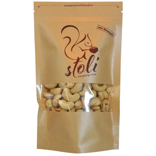 DrogerieMarkt24 - DrogerieMarkt24 STOLI Cashewnüsse mit Meersalz Btl 185 g - DrogerieMarkt24