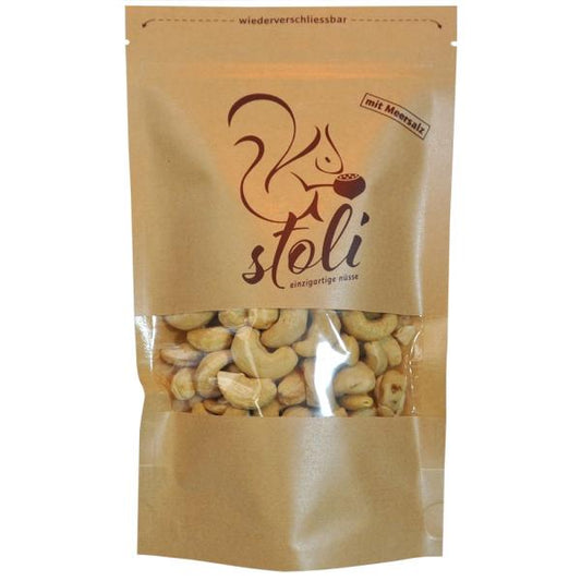 DrogerieMarkt24 - DrogerieMarkt24 STOLI Cashewnüsse mit Meersalz Btl 185 g - DrogerieMarkt24