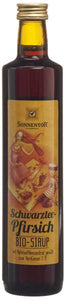SONNENTOR Schwarztee-Pfirsich Sirup 6 x 500 ml